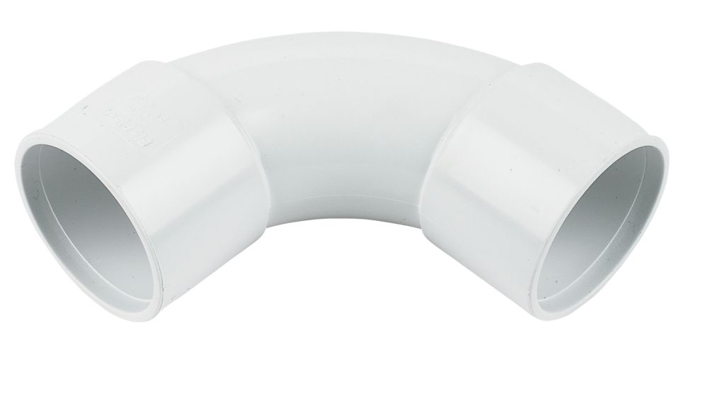 Image of FloPlast Bends 92.5Â° White 32mm 5 Pack 
