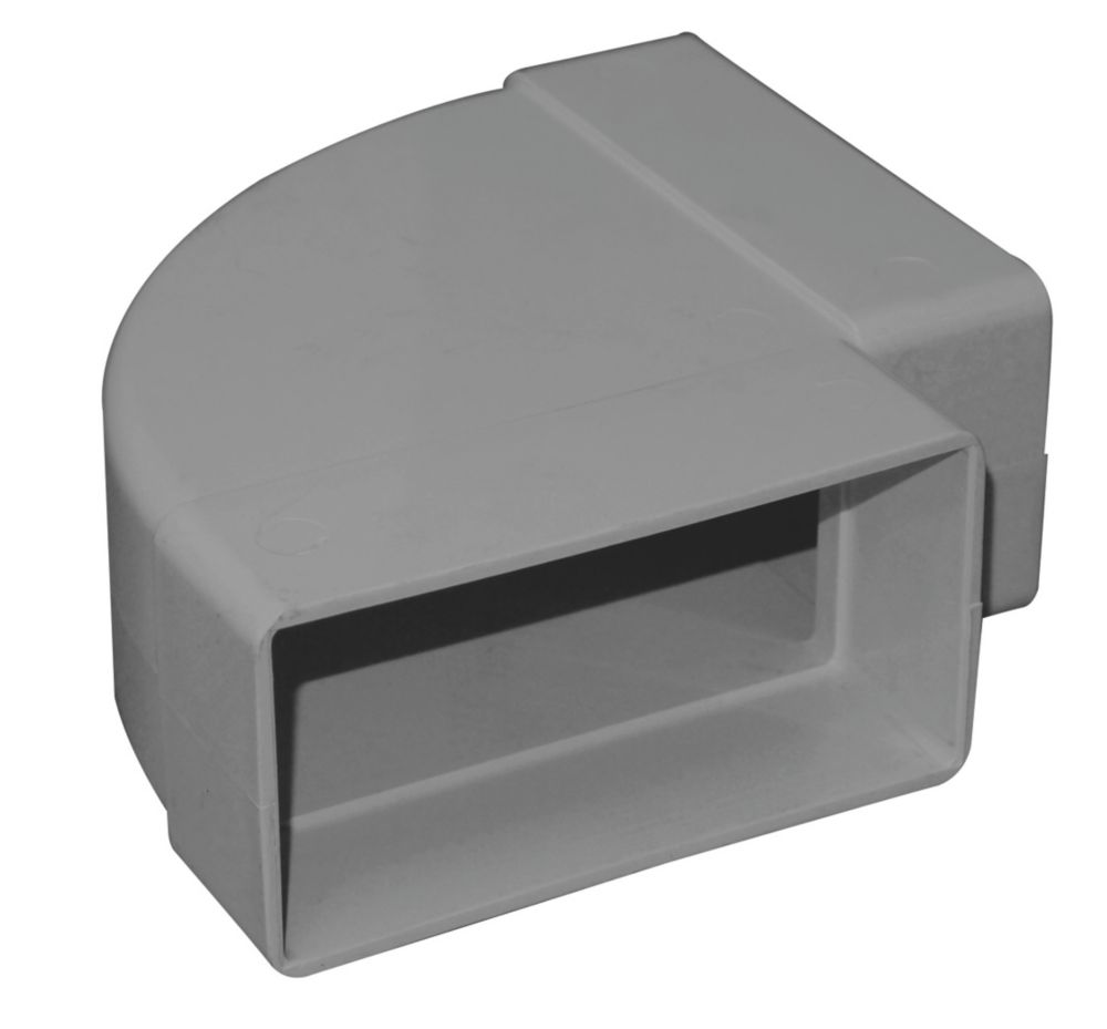 Image of Manrose Horizontal 90Â° Bend White 212mm 