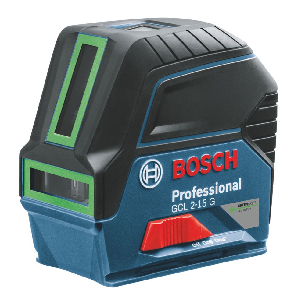 Image of Bosch GCL215G Green Self-Levelling Cross-Line Laser Level 