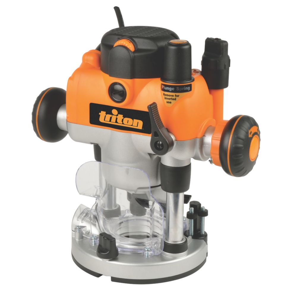 Image of Triton MOF001 1400W 1/4" Electric Dual-Mode Precision Plunge Router 240V 