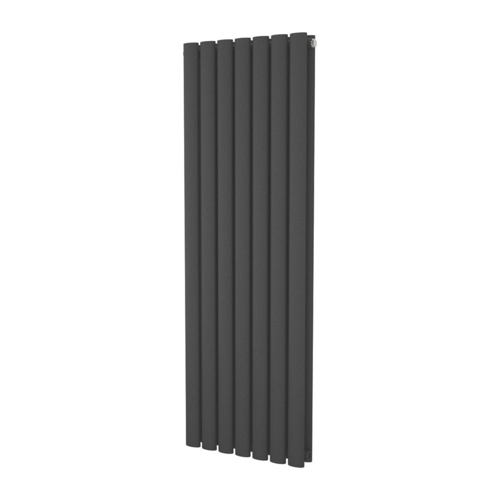 Image of Ximax Fortuna Duplex Designer Radiator 1200mm x 410mm Anthracite 2925BTU 