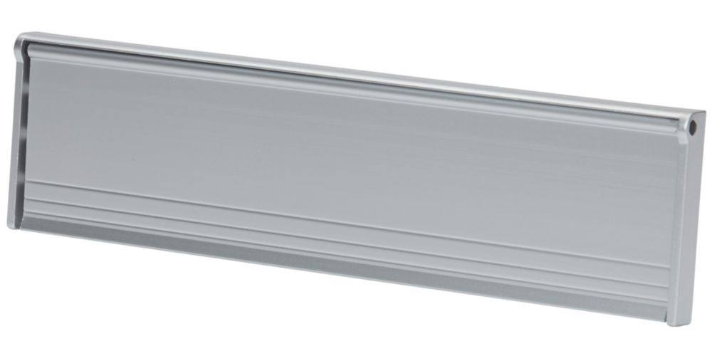 Image of Diall Letter Box Aluminium 294mm x 73mm 