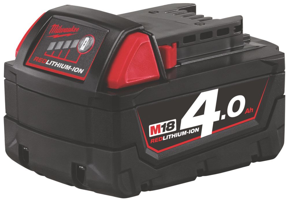 Image of Milwaukee M18 B4 18V 4.0Ah Li-Ion RedLithium Battery 