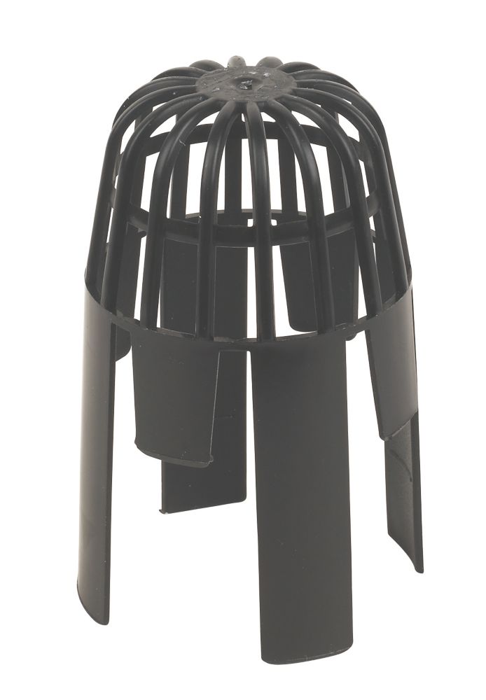 Image of FloPlast Balloon Leaf Guard Black 65-68mm 