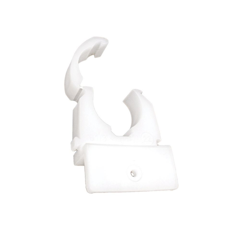 Image of Talon 22mm Joist Pipe Clip Natural 100 Pack 