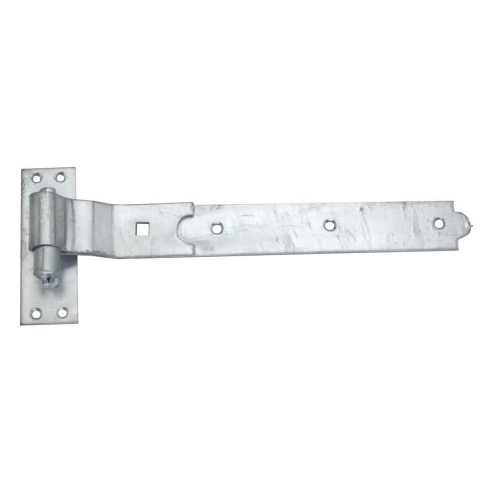 Image of Smith & Locke Self-Colour Gate Hinge Cranked Hook & Band 44mm x 457mm x 165mm 