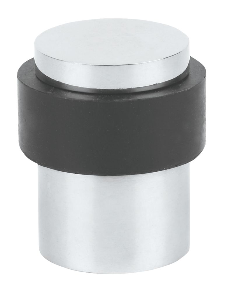 Image of Eclipse Round Door Stop 30 x 41mm Polished Stainless Steel 