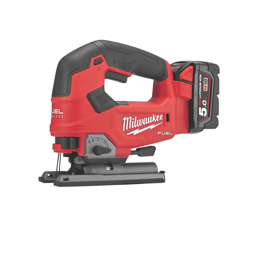 Image of Milwaukee M18 FJS-502X FUEL 18V 2 x 5.0Ah Li-Ion RedLithium Brushless Cordless Jigsaw 