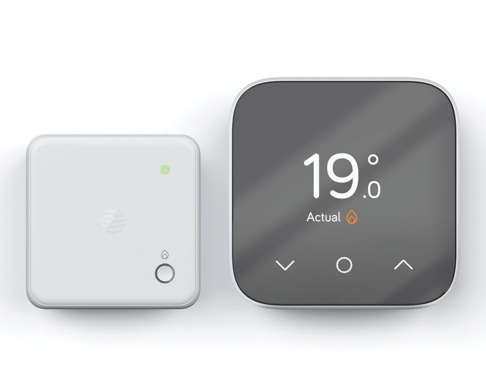 Image of Hive Mini Wireless Heating Smart Thermostat - Hubless White/Grey 