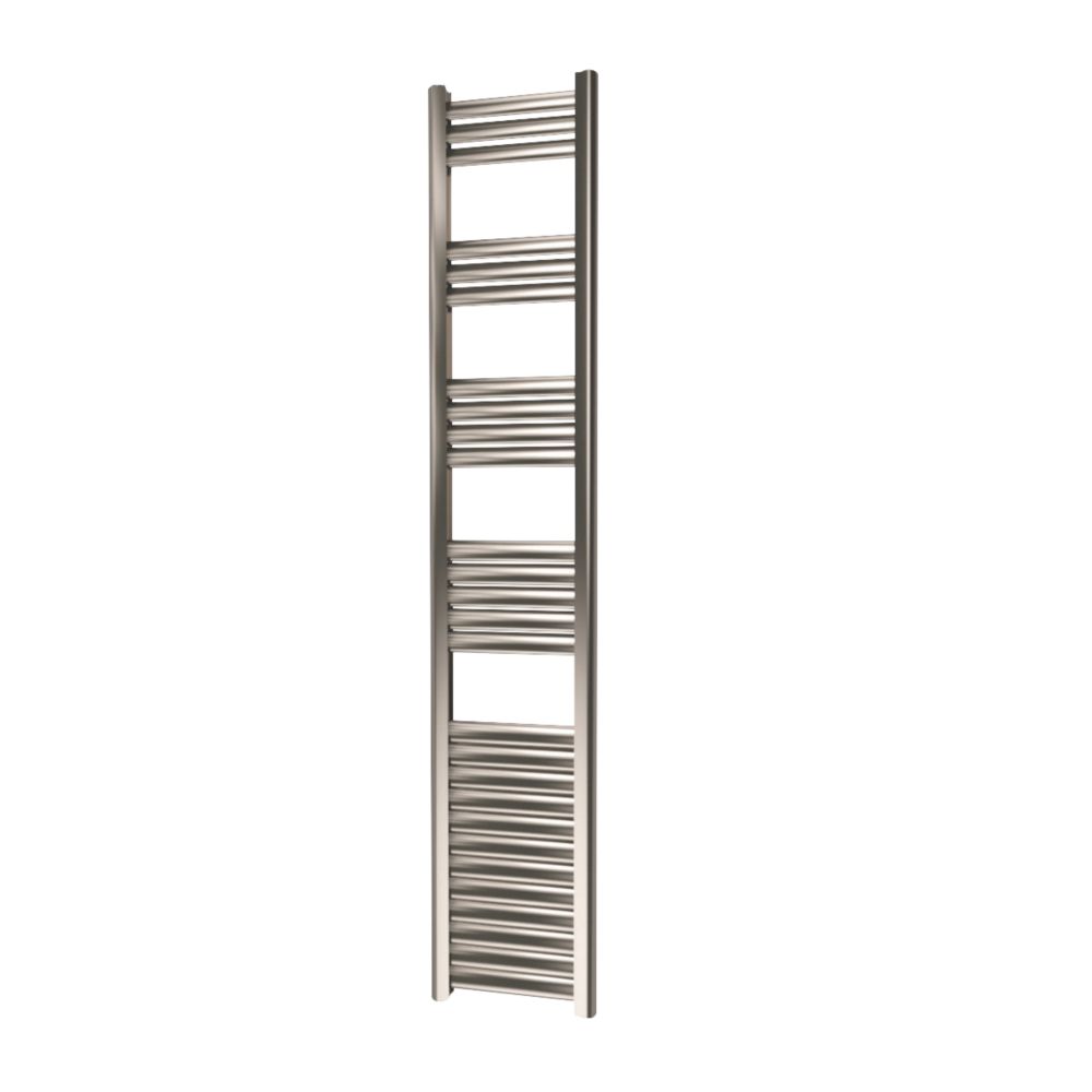 Image of Towelrads Eton Designer Towel Radiator 1600mm x 300mm Grey / Silver 1572BTU 