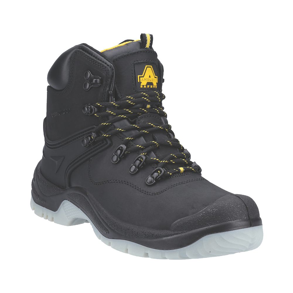 Image of Amblers FS198 Safety Boots Black Size 8 