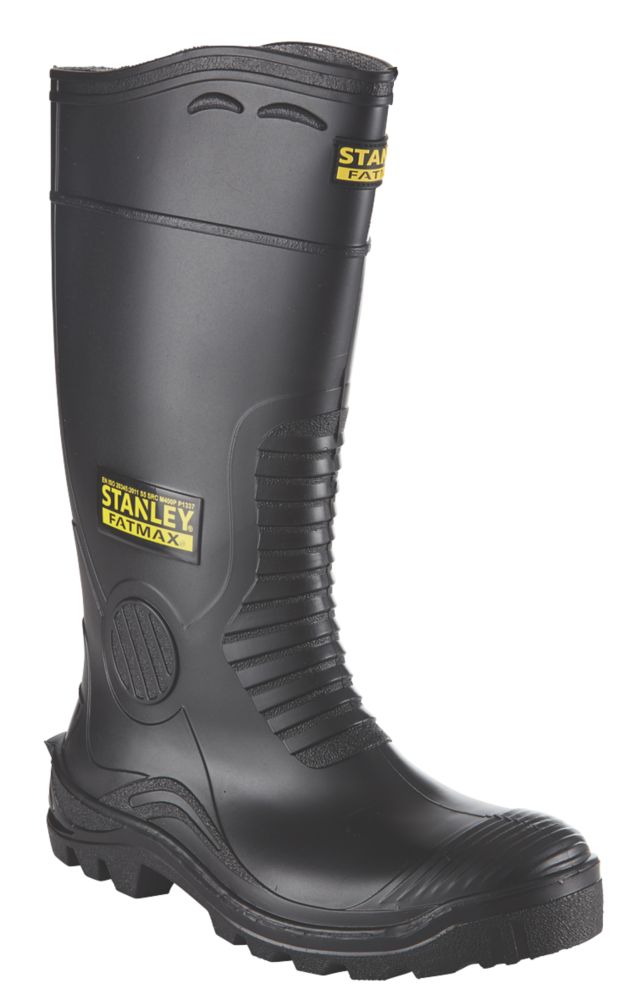 Image of Stanley FatMax Vancouver Safety Wellingtons Black Size 7 