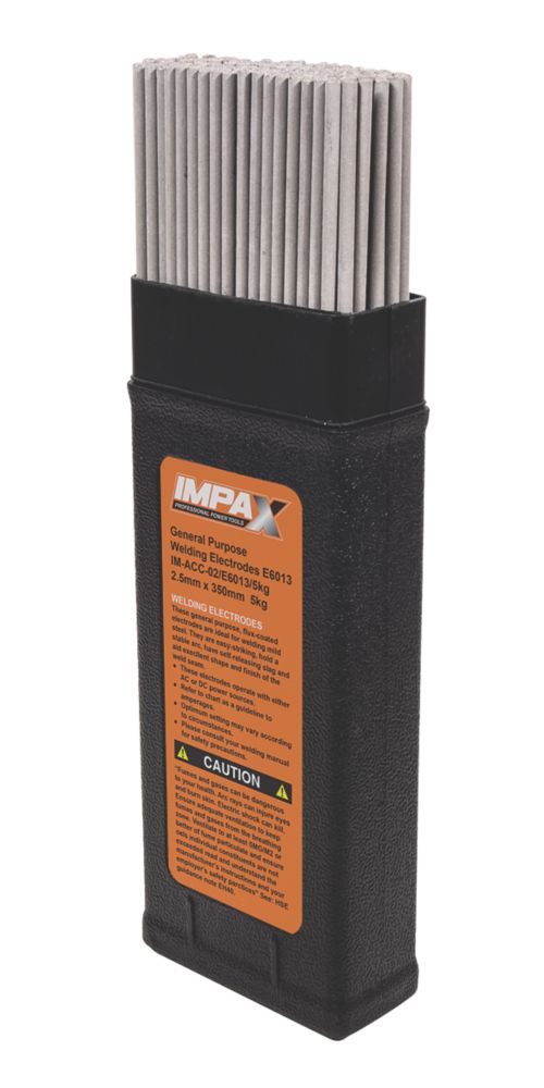 Image of IMPAX IM-ACC-02/E6013 ARC/MMA Welding Electrodes 2.5mm x 350mm 5kg 