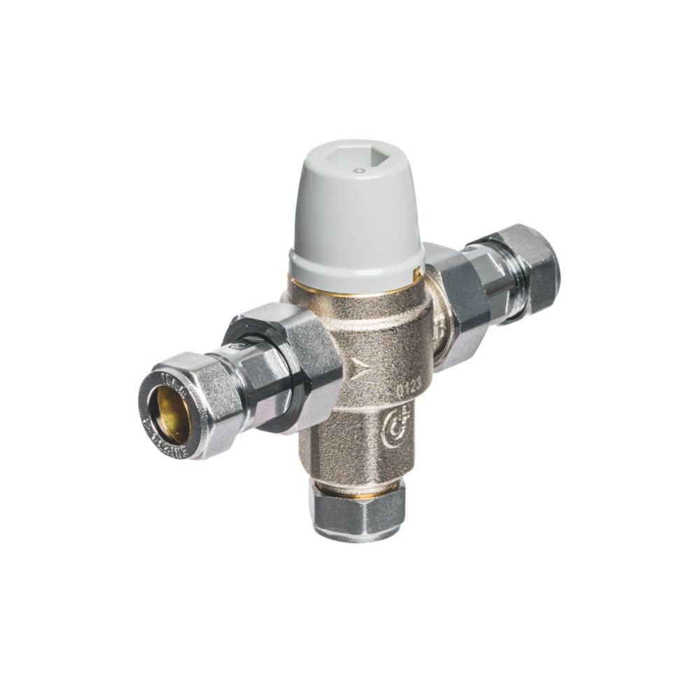 Image of Flomasta CA-100822 Thermostatic Mixing Valve 15mm 