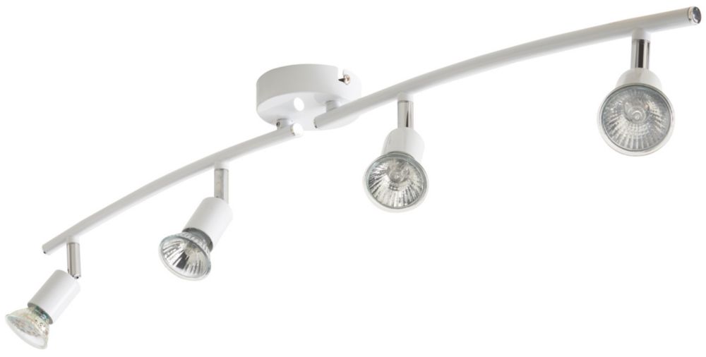 Image of Sasha Bar 4-Light Spotlight White 
