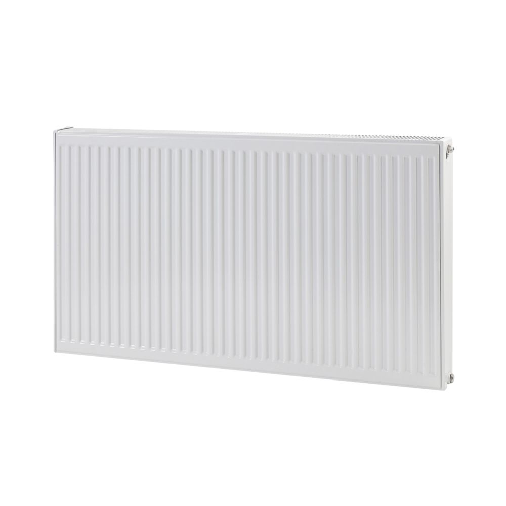 Image of Flomasta Type 22 Double-Panel Double Convector Radiator 700mm x 1100mm White 7250BTU 