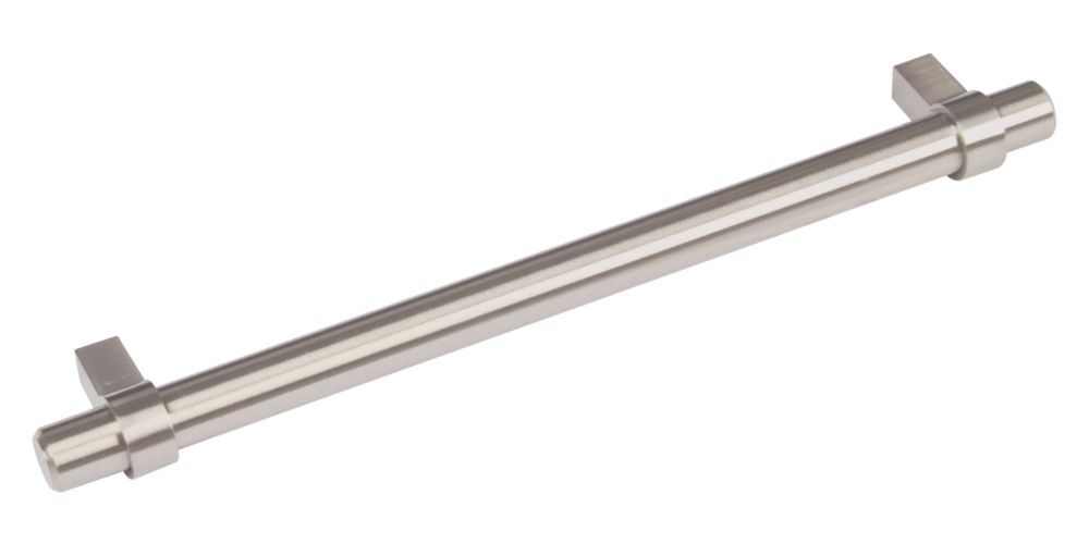 Image of Hafele Pimlico Handle Satin Stainless Steel 128mm 