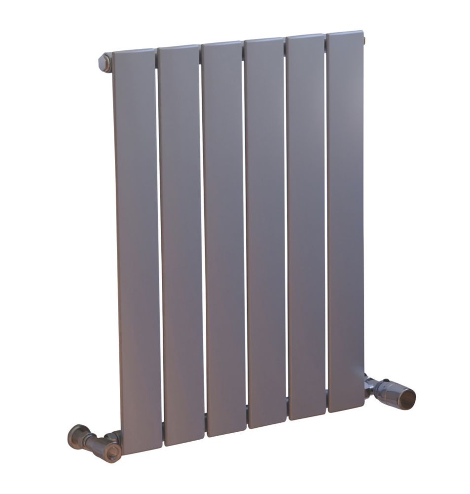 Image of Ximax Oceanus Horizontal or Vertical Designer Radiator 600mm x 445mm Silver 