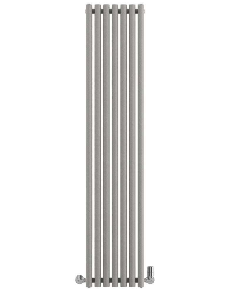 Image of Terma Rolo-Room Designer Radiator 1800mm x 370mm Grey / Silver 2735BTU 