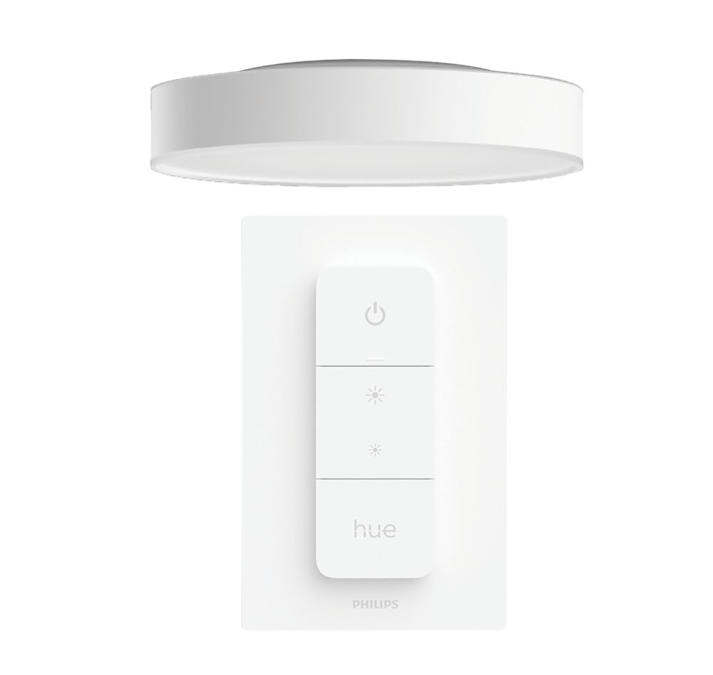Image of Philips Hue Ambiance Enrave LED Ceiling Light White 19.2W 1900-2450lm 