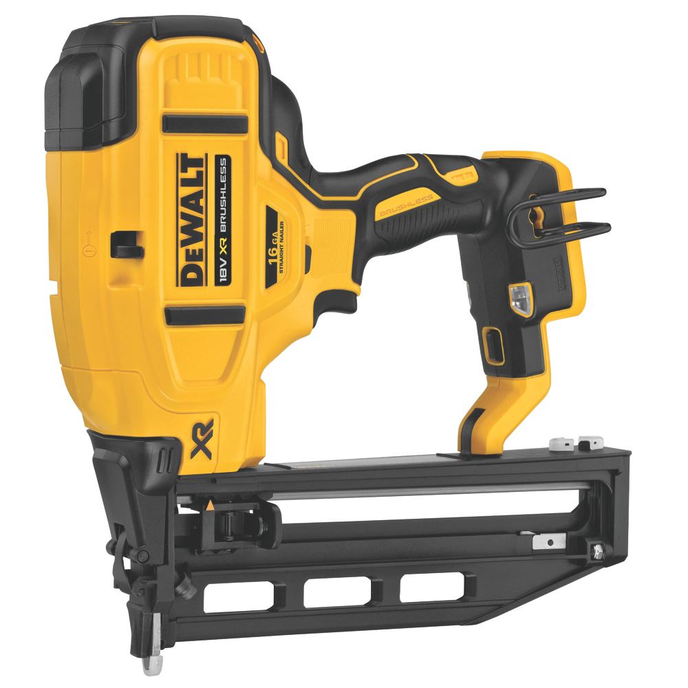 Image of DeWalt DCN662N-XJ 64mm 18V Li-Ion XR Brushless Second Fix Cordless Nail Gun - Bare 