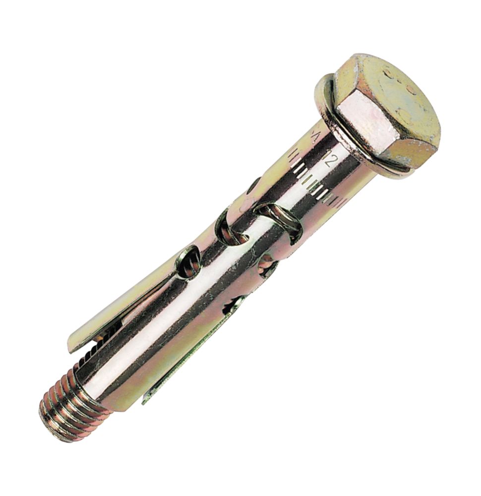 Image of Fischer FSA Sleeve Anchors Silver 12mm x 81mm M10 20 Pack 