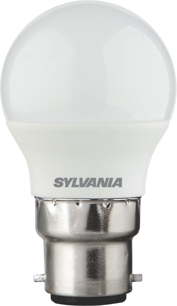 Image of Sylvania ToLEDo BC Mini Globe LED Light Bulb 806lm 6.5W 