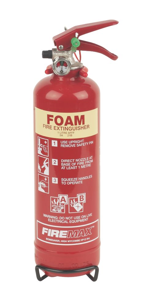 Image of Firechief Foam Fire Extinguisher 1Ltr 