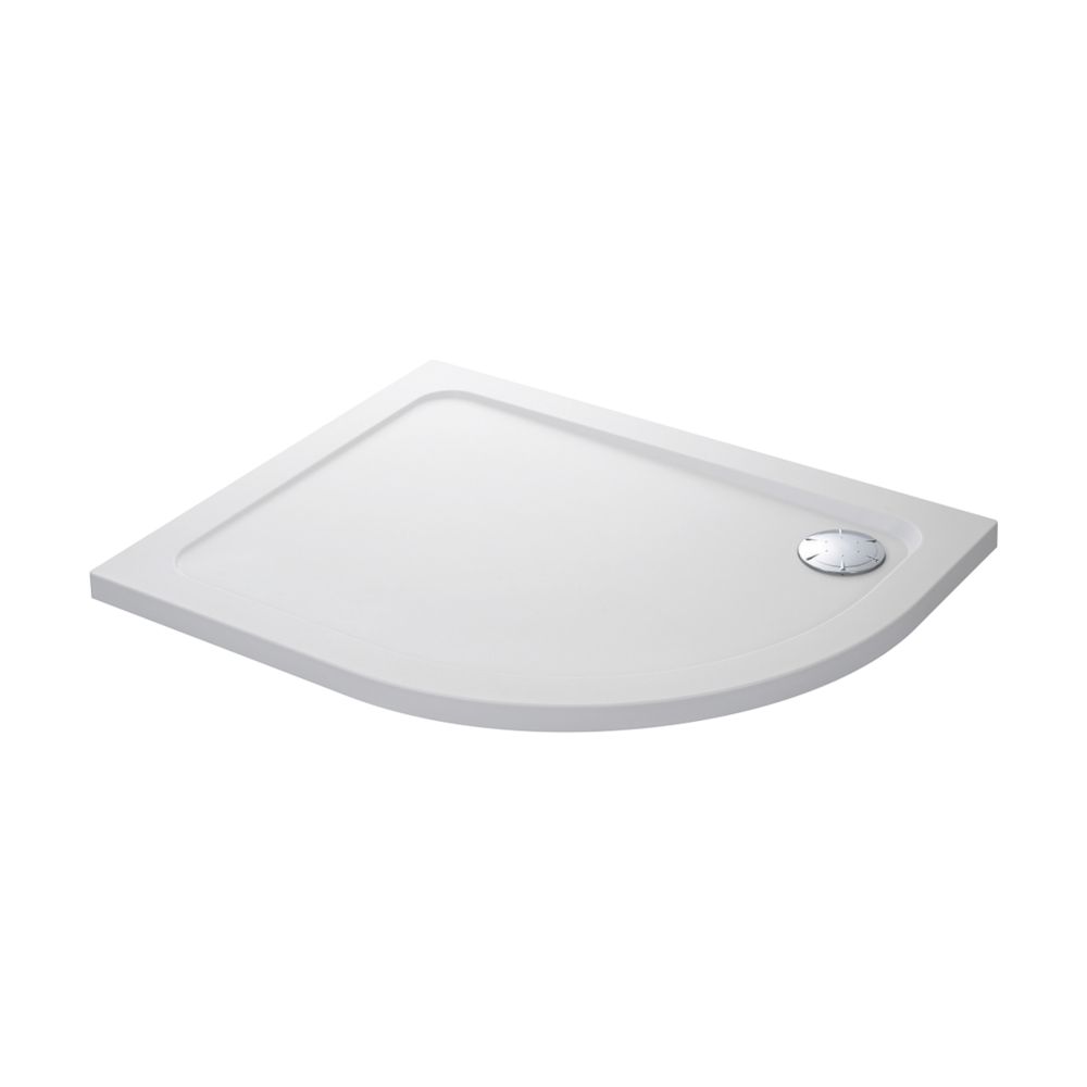 Image of Mira Flight Safe Offset Quadrant Shower Tray LH White 1200mm x 900mm x 40mm 