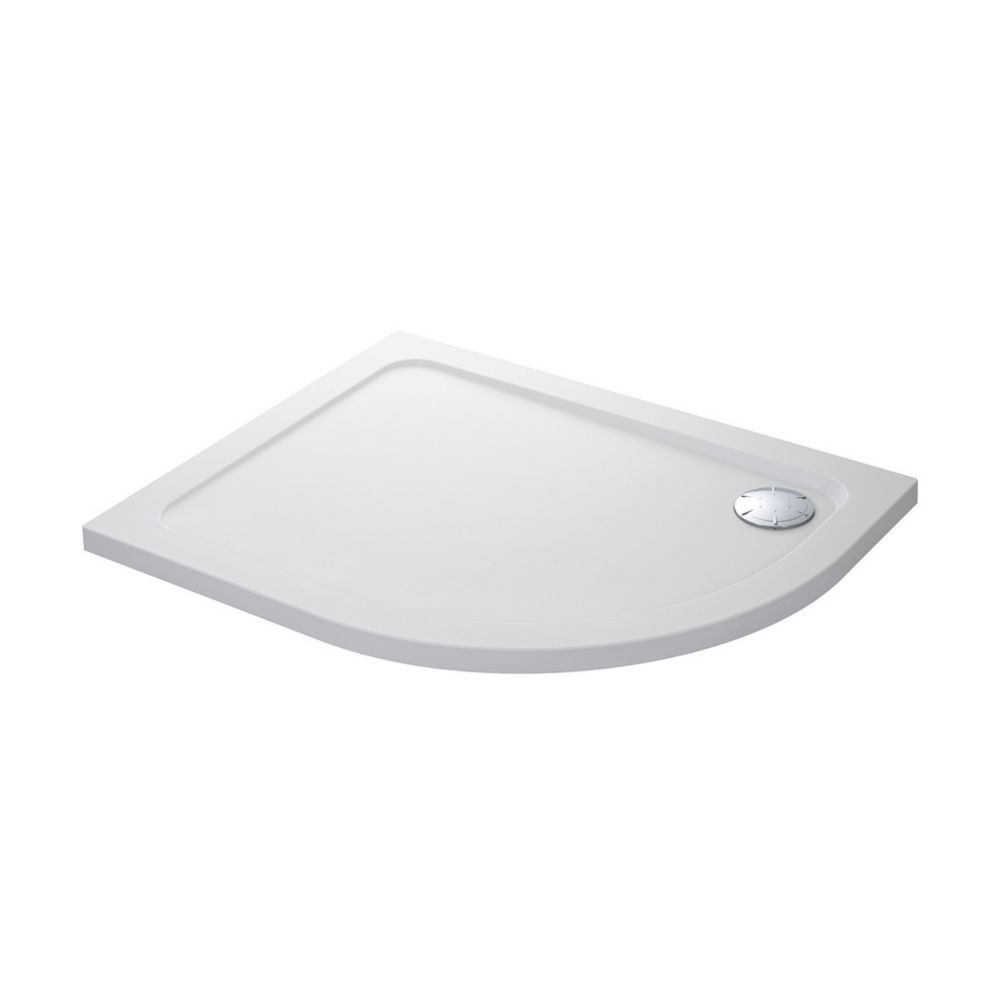 Image of Mira Flight Safe Offset Quadrant Shower Tray LH White 1200mm x 900mm x 40mm 