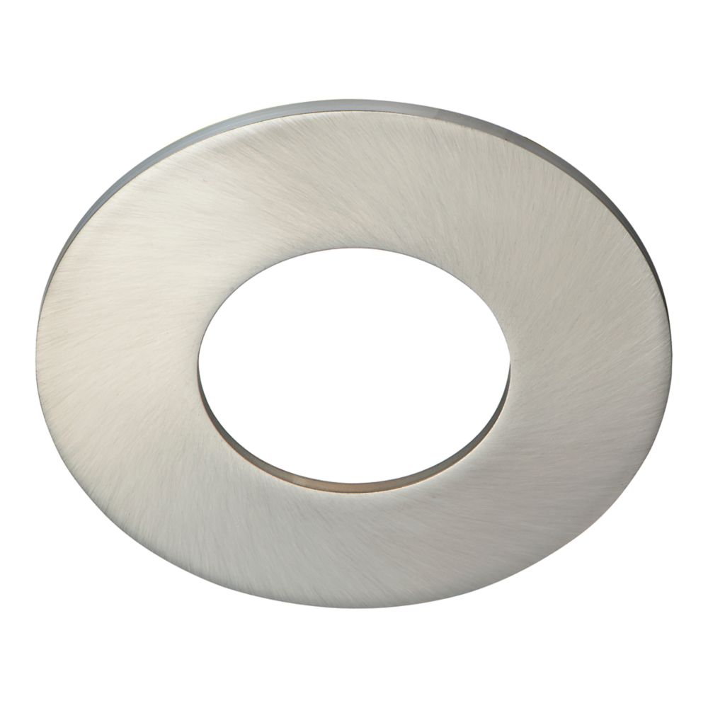 Image of Luceco FType Flat Bezel Brushed Steel 