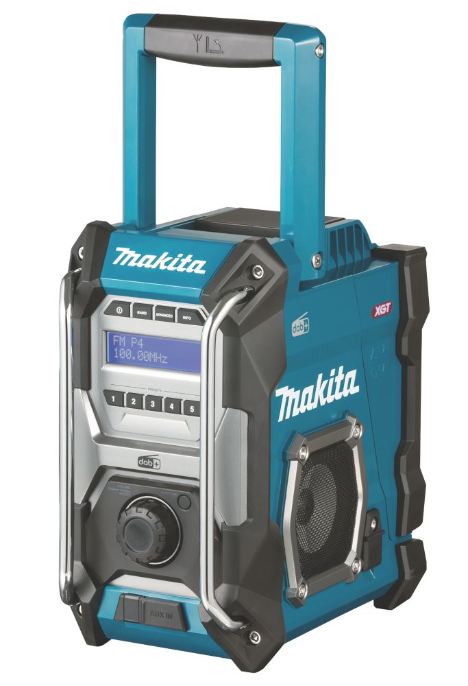 Image of Makita MR003GZ 230V or 12/18/40V DAB+ / FM Site Radio 