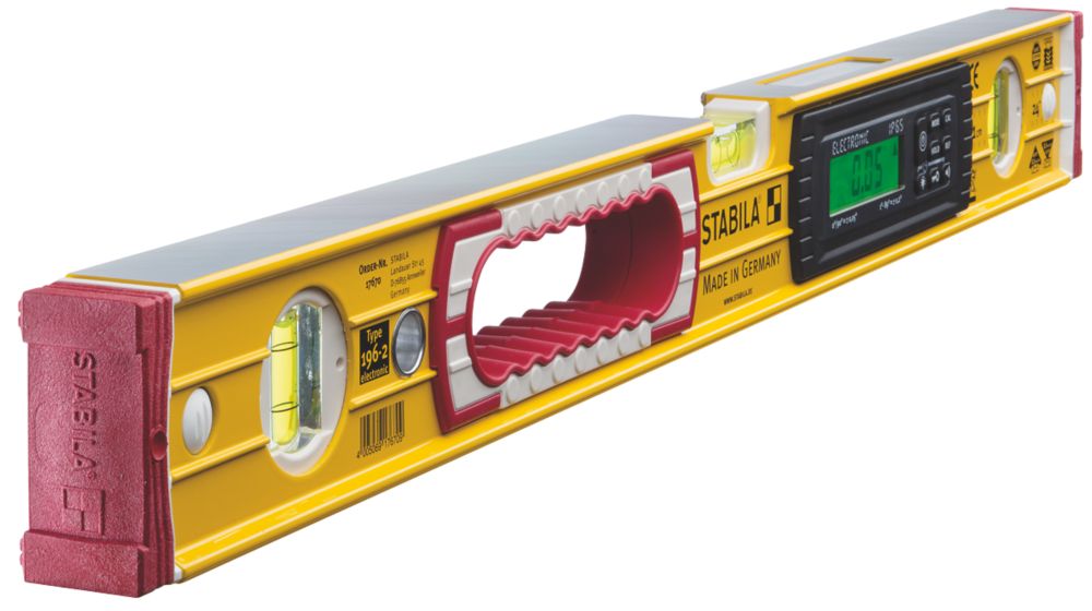 Image of Stabila 196-2 Electronic Spirit Level 24" 