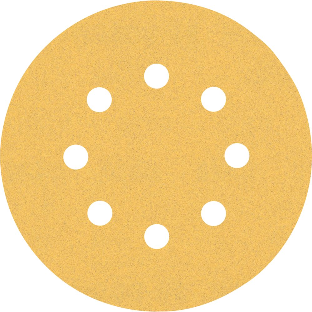 Image of Bosch Expert C470 Sanding Discs 8-Hole Punched 125mm 120 Grit 50 Pack 