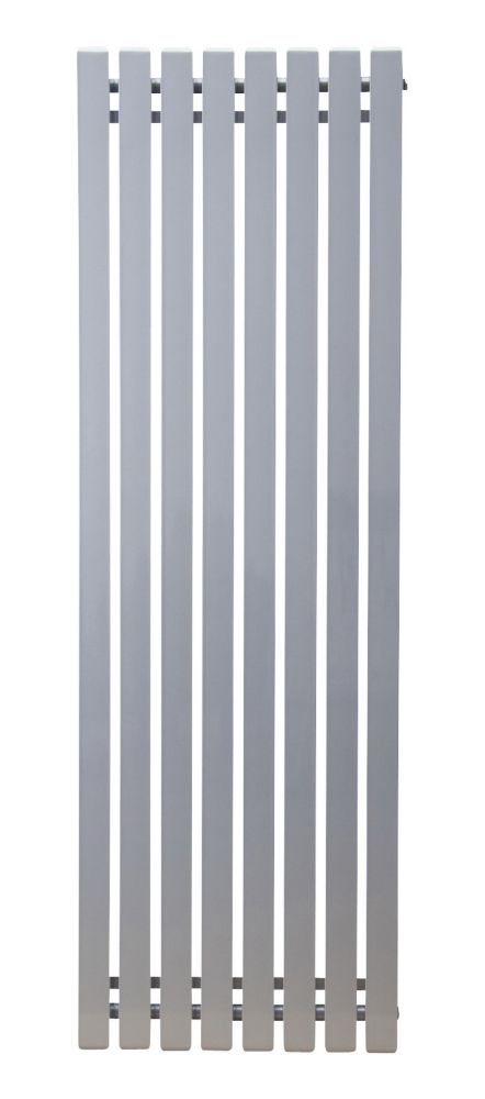 Image of Ximax Erupto Square Designer Radiator 1800mm x 435mm Silver 4649BTU 
