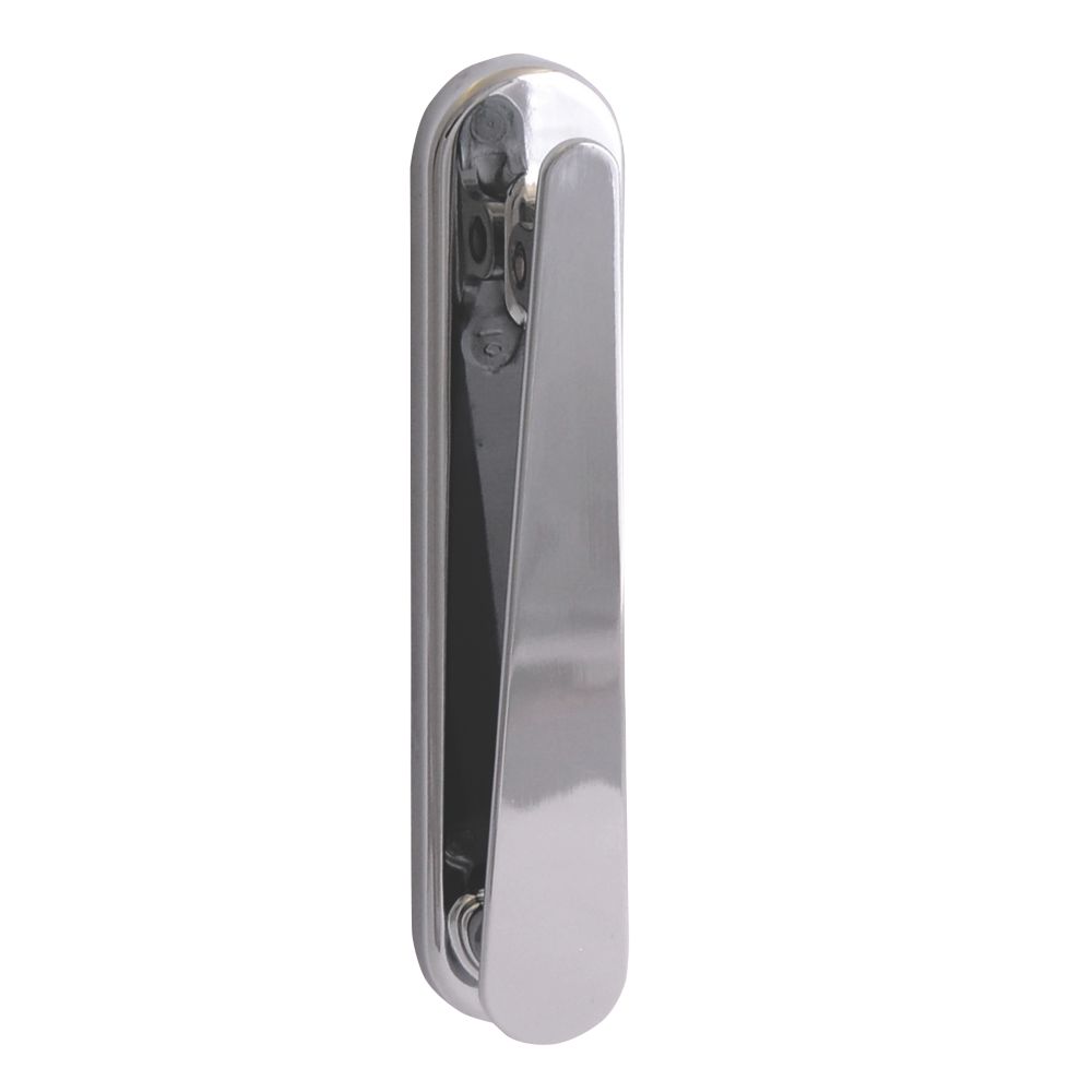 Image of Fab & Fix Contemporary Door Knocker Polished Chrome 32mm x 150mm 