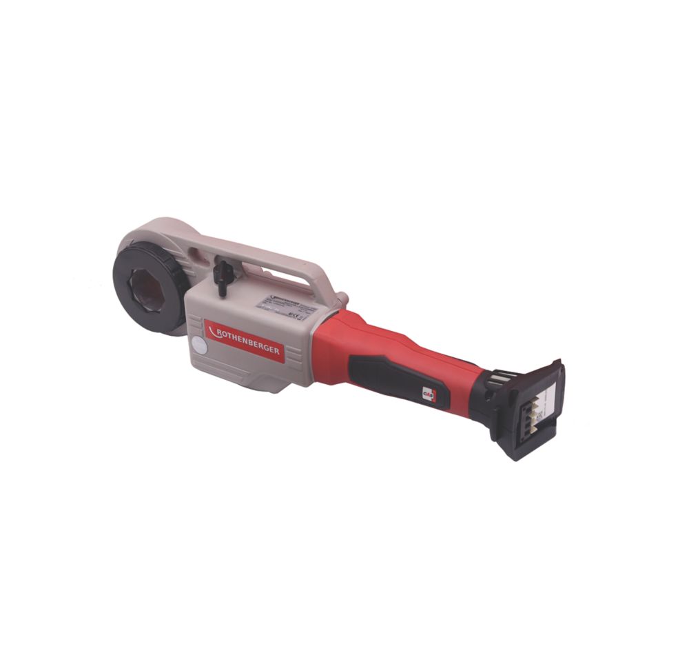 Image of Rothenberger Supertronic 2000E 18V 1 x 4.0Ah Li-Ion CAS Brushless Cordless Hand-Held Pipe Threader 