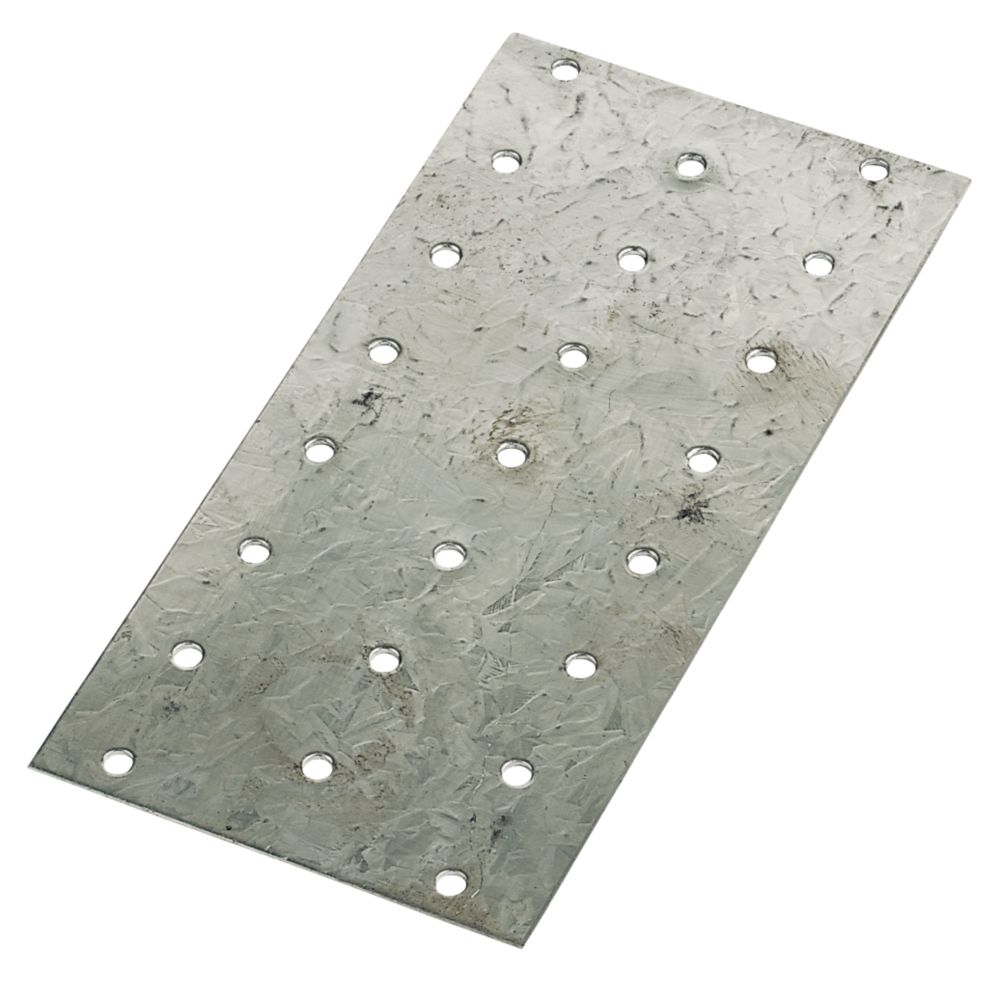 Image of Sabrefix Hand Nail Plates Galvanised DX275 150mm x 75mm 25 Pack 