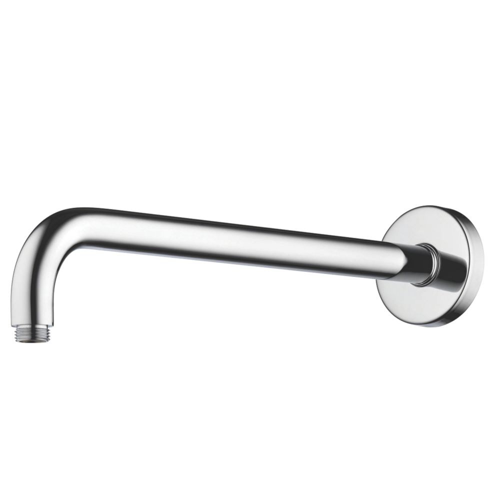 Image of Aqualisa Shower Head Arm Chrome 400mm x 25mm 