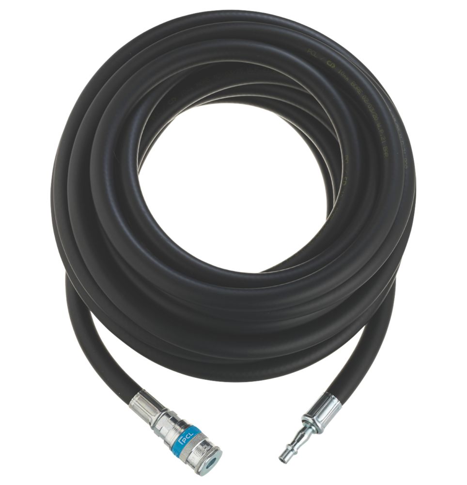 Image of PCL HA2134 Vertex Coupling & Standard Adaptor Air Tool Hose 10mm x 10m 