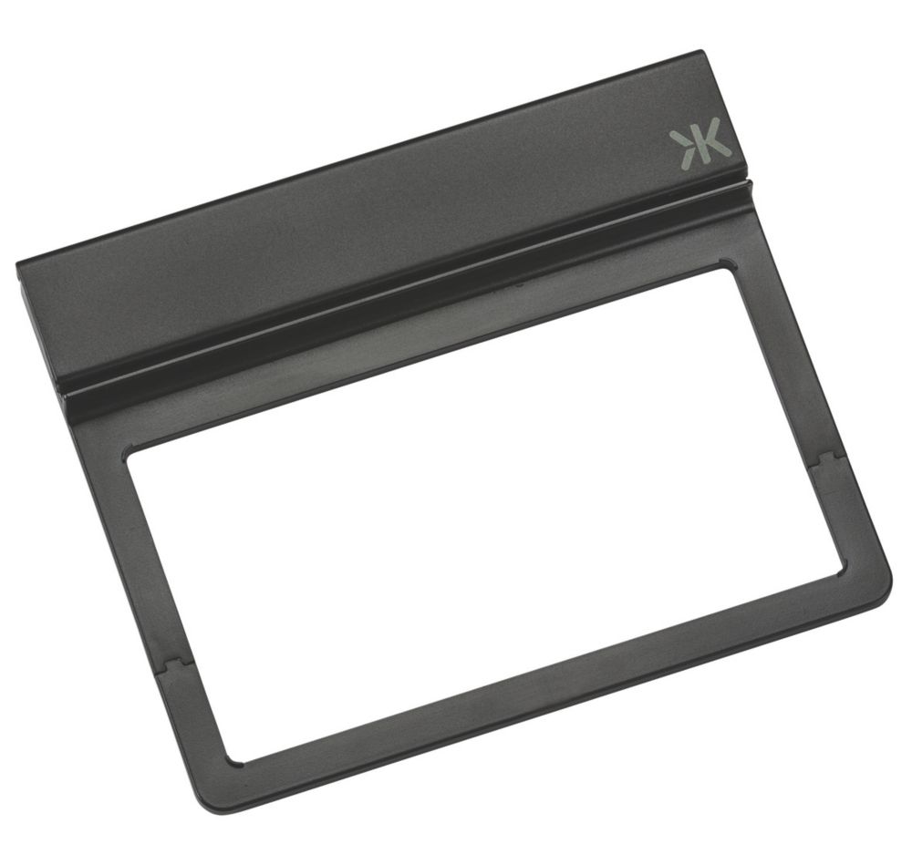 Image of Knightsbridge 2GPHBK 2-Gang Phone Holder Black 