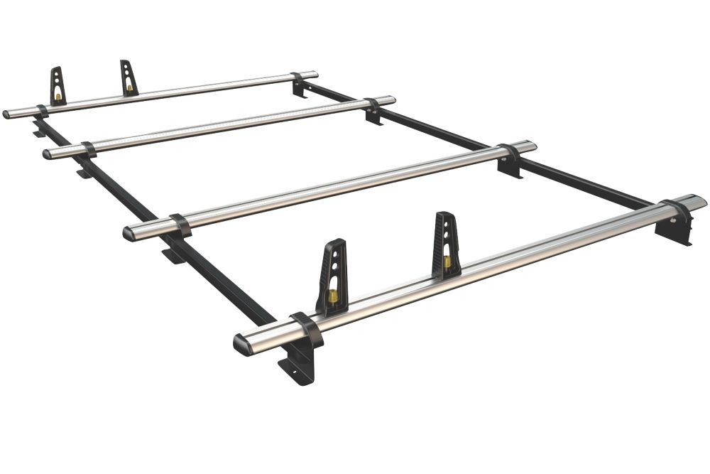 Image of Van Guard VG212-SWB Volkswagen Transporter T5 2002 - 2015 ULTI Van Roof Bars 1400mm 