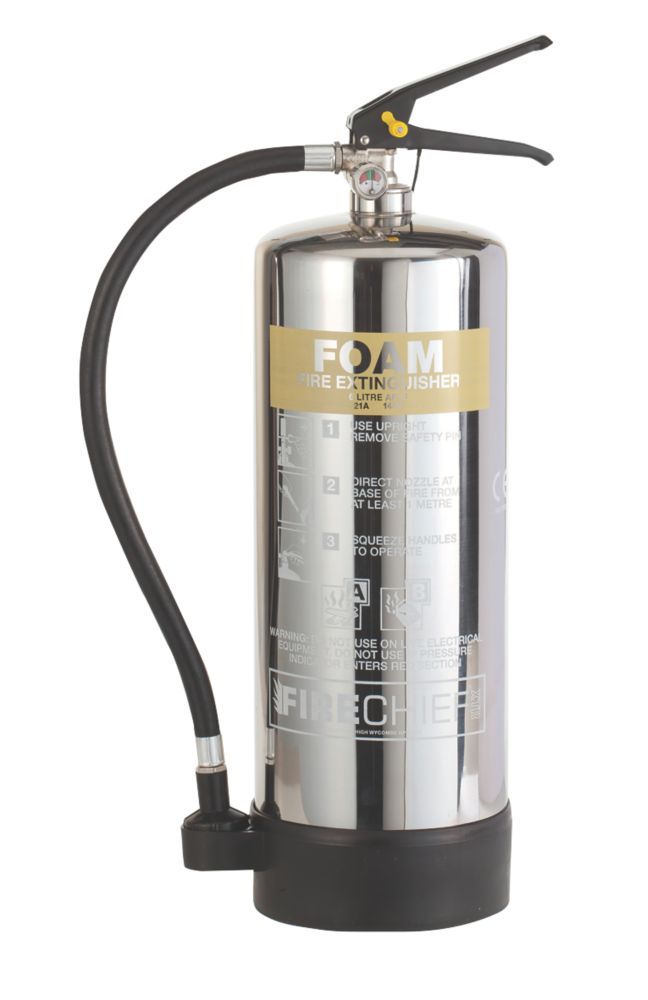 Image of Firechief PXF6 Foam Fire Extinguisher 6Ltr 