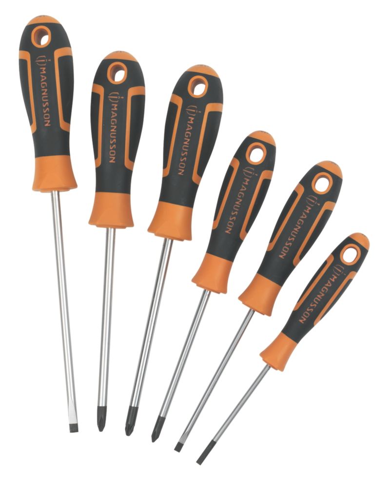 Image of Magnusson Mixed Screwdriver Set 6 Pieces 