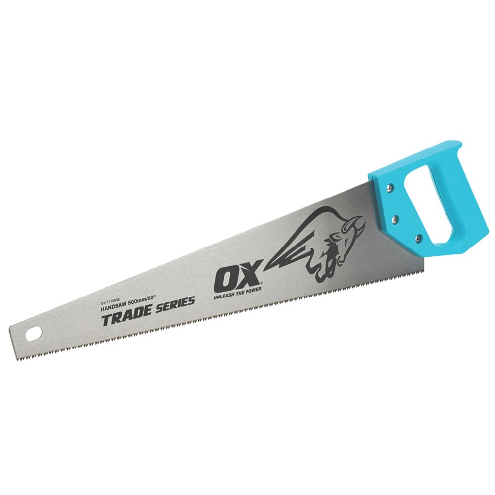 Image of OX Trade 8tpi Wood Handsaw 20" 