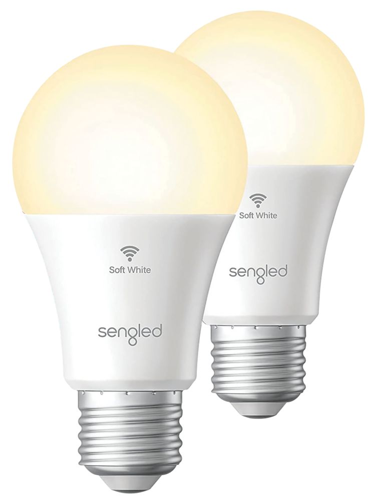 Image of Sengled W21-U21 ES A60 LED Smart Light Bulb 7.8W 806lm 2 Pack 