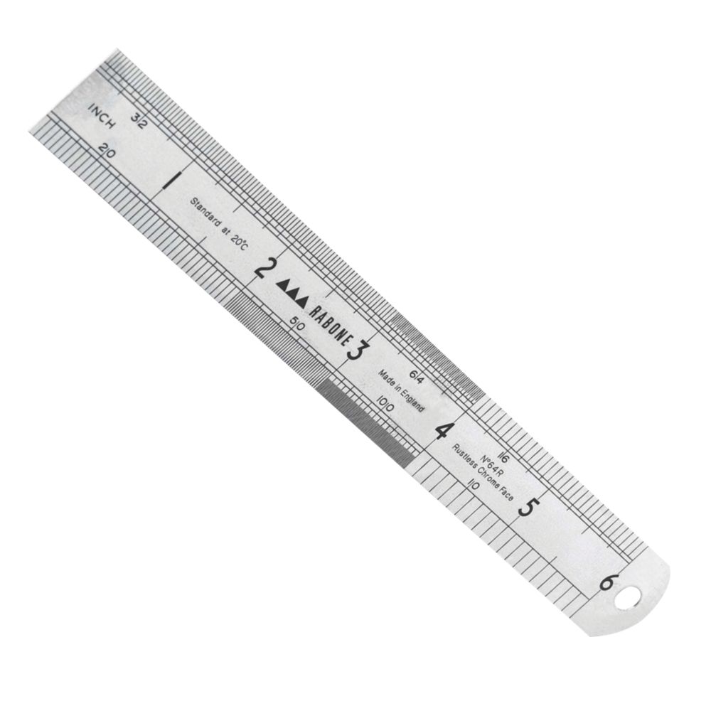 Image of Stanley Ruler 6" 