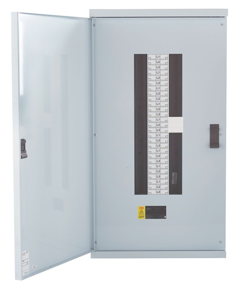 Image of Schneider Electric KQ 18-Way Non-Metered 3-Phase Type B Loadcentre Distribution Board 