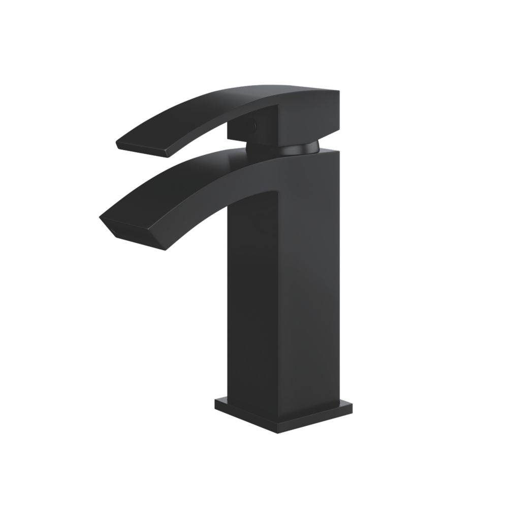 Image of ETAL Kinlin Mono Basin Mixer Tap Matt Black 