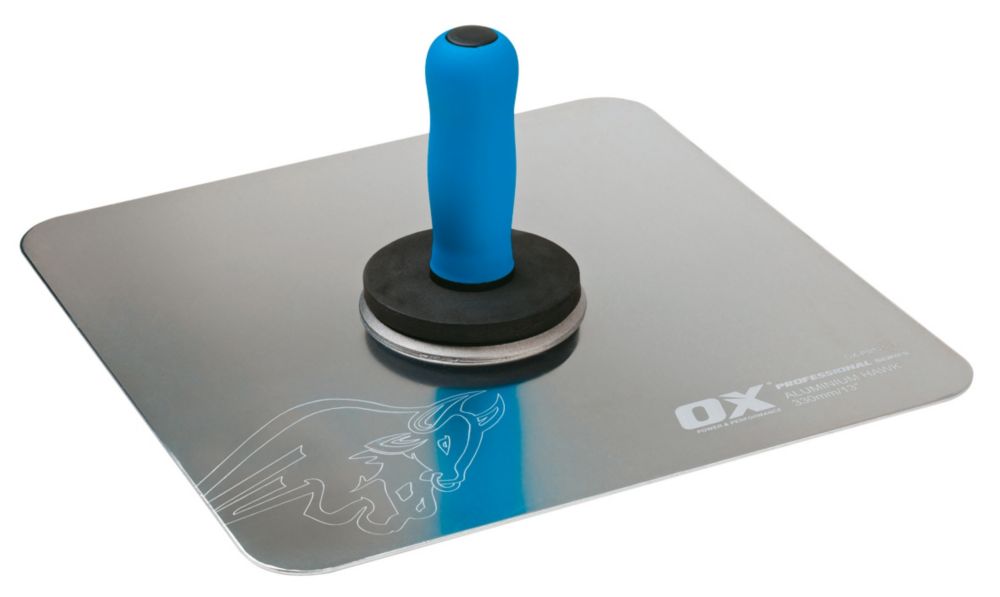 Image of OX Aluminium Pro Plastering Hawk 13" x 13" 